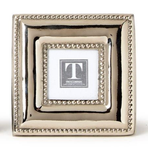Mini Silver Beaded Frame