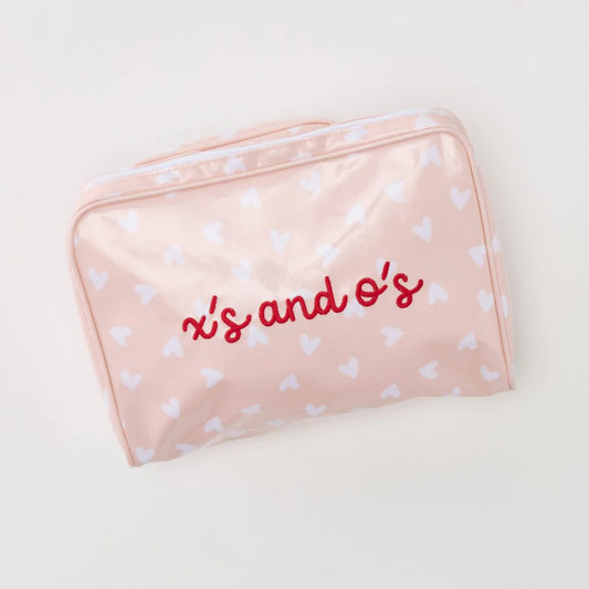 Large Heart Toiletry Bag