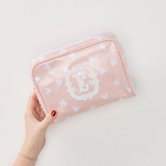 Medium Heart Toiletry Bag