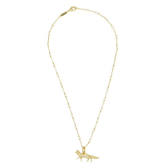 Fox Pendant Necklace
