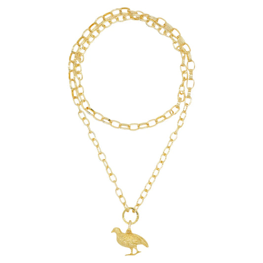 Quail Statement Necklace