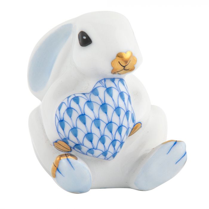 Bunny with Blue Heart