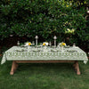 Cactus Flower Lettuce Green Tablecloth 60x120