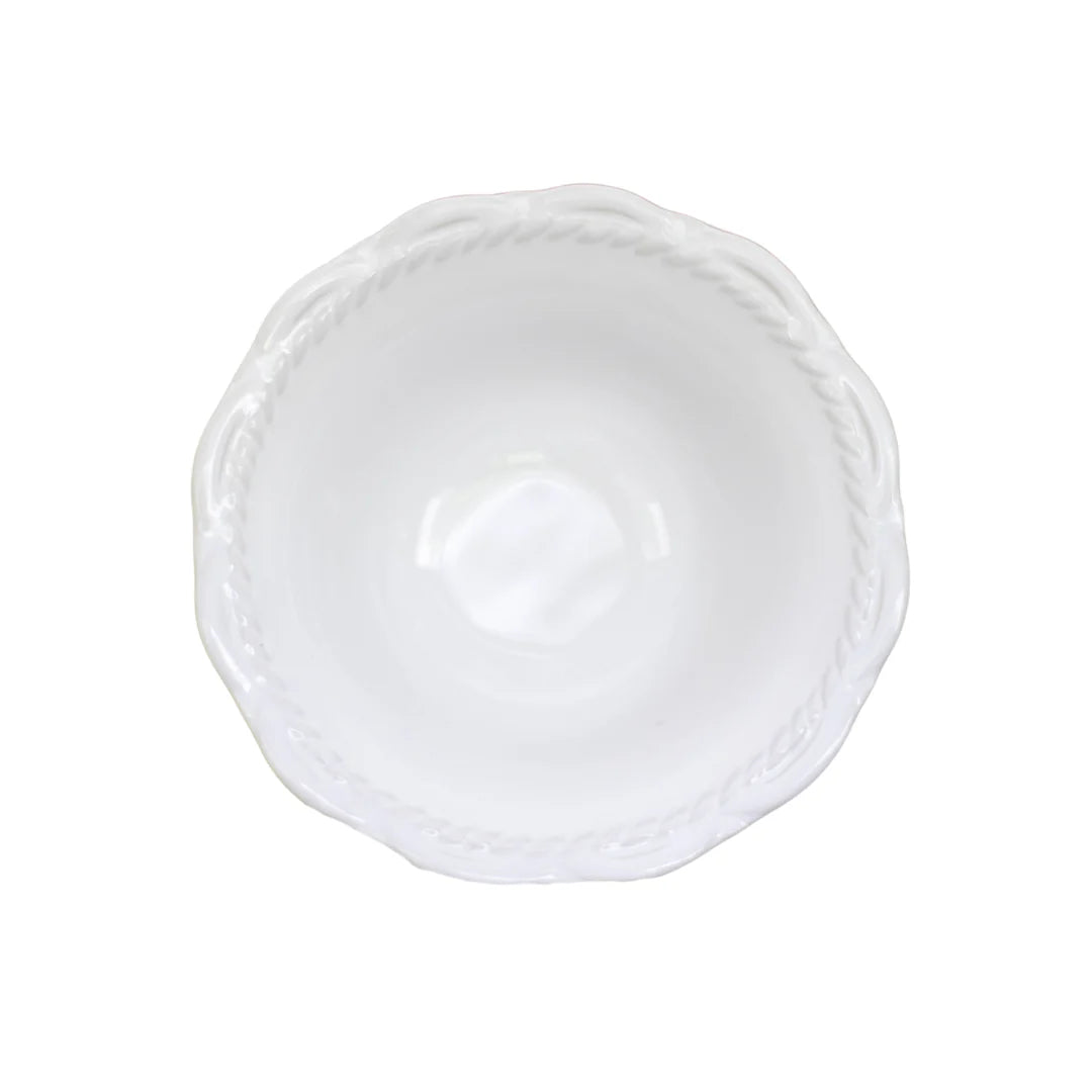 White Basket Jubilee Bowl