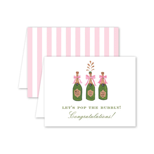 Bubbly congrats Card