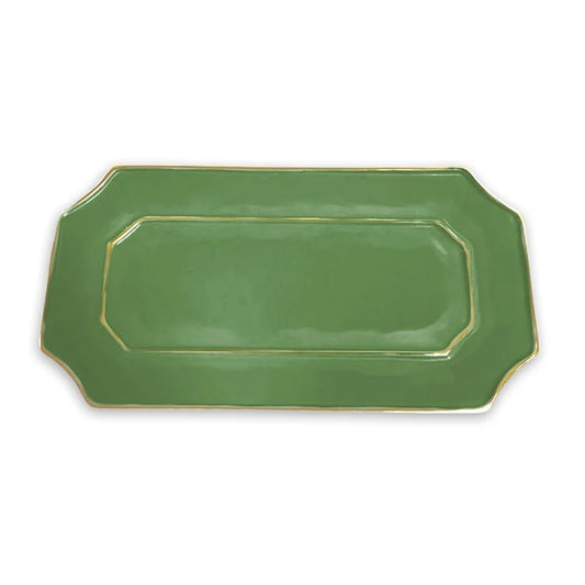 Leaf Green Lucca Tray