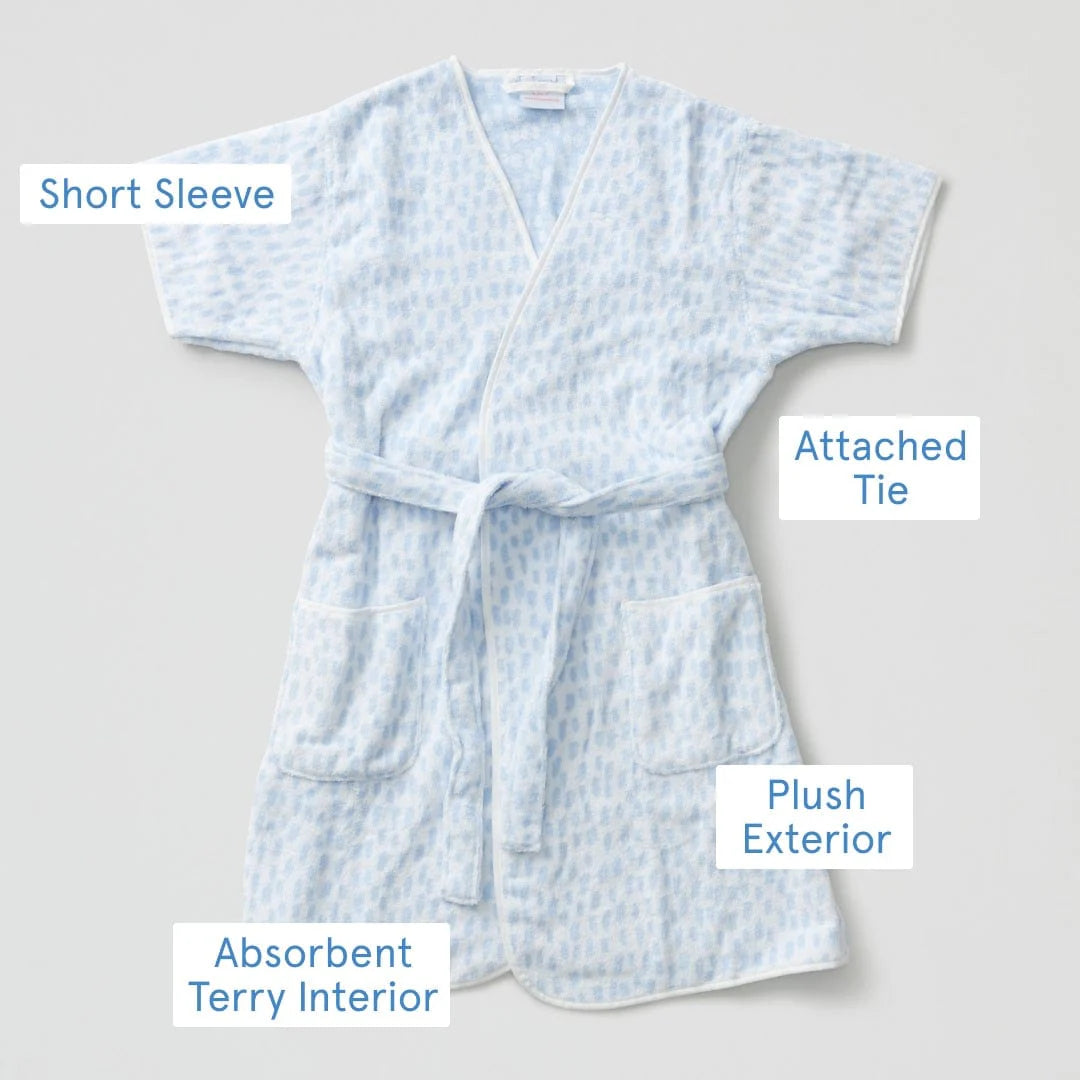 Weezie Short Patterned Robe