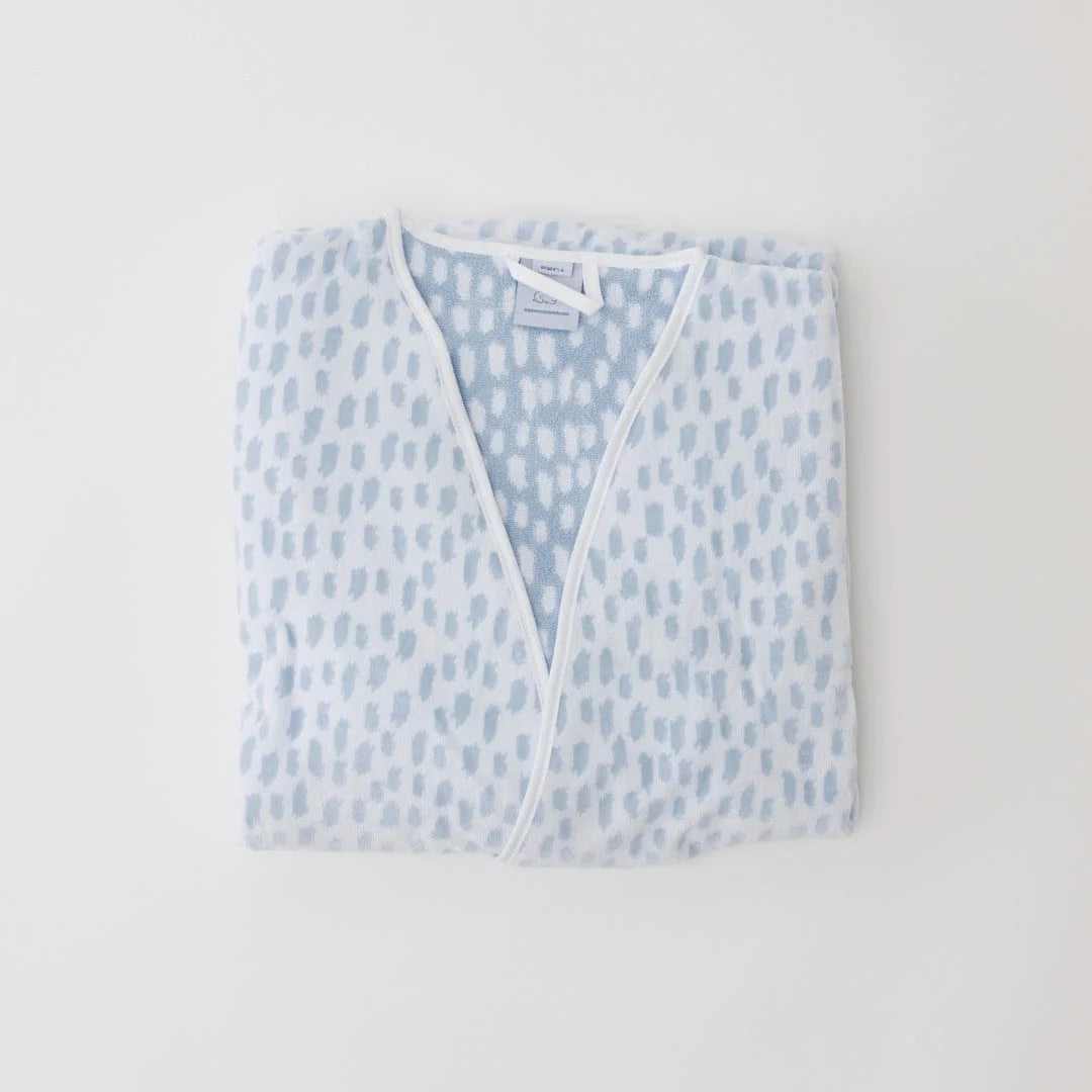 Weezie Short Patterned Robe