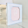 Acrylic Blue + White Magnetic Frame