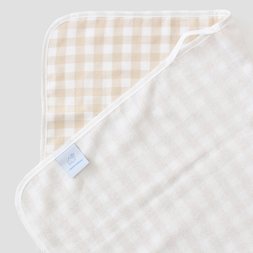 Tan Buffalo Check Hand Towel