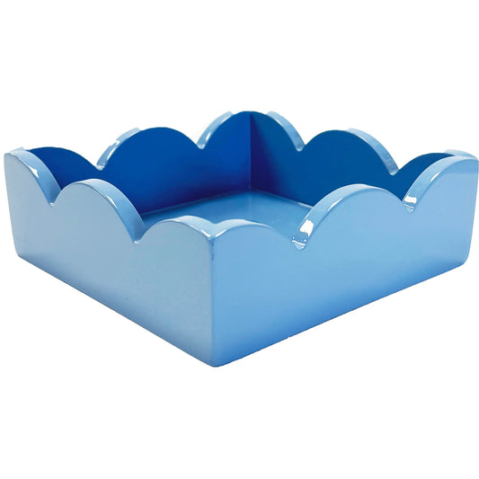 Scalloped Cocktail Napkin Holder
