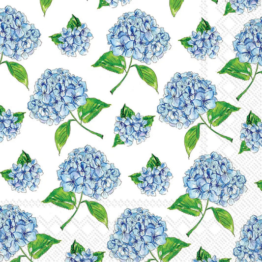 Hydrangea Cocktail Napkin