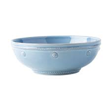 Berry & Thread Coupe Bowl - Chambray