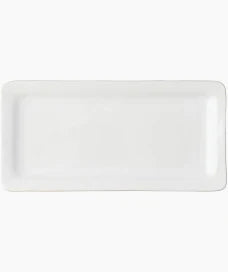 Puro Whitewash Rectangular Appetizer Platter