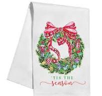 Kitchen Towel 'Tis The Season Wreath