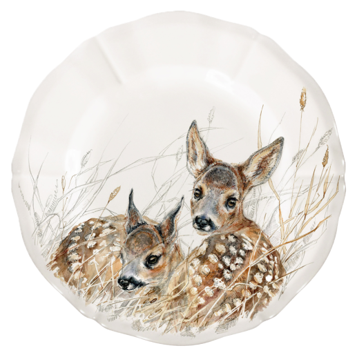 Fawn Sologne Dessert Plate