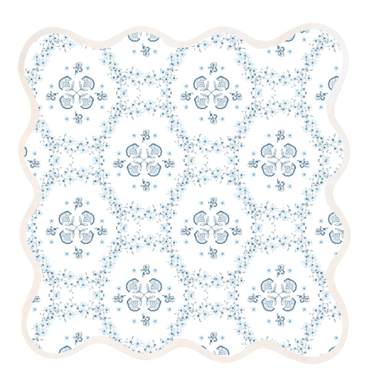 Trellis Scallop Placemat S/4