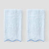 Scallop Hand Towels (Pair)