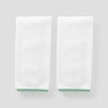 Green Signature Hand Towel Pair