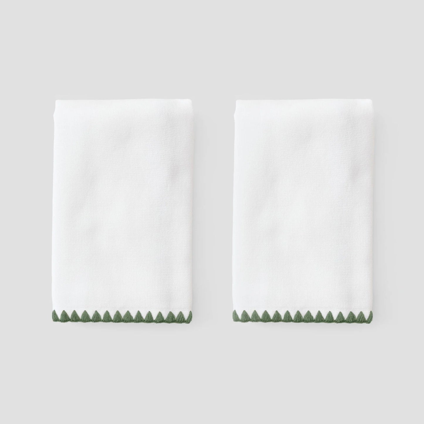 Stitched Edge Hand Towel (Pair)