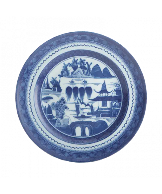 Blue Canton Dinner Plate