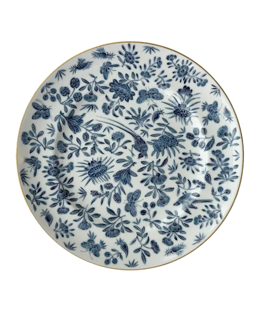 Sacred B&B Blue Dinner Plate