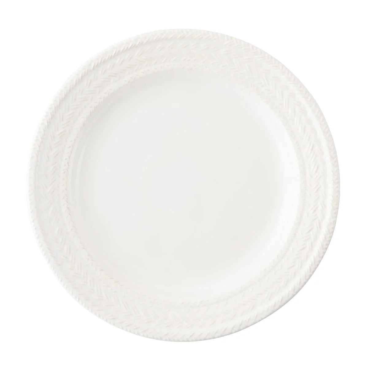 Le Panier Dinner Plate - Whitewash