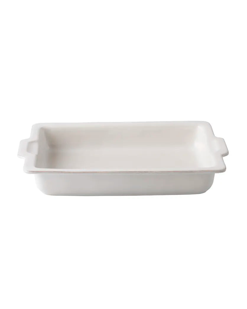 Puro Whitewash 16" Rectangular Baker