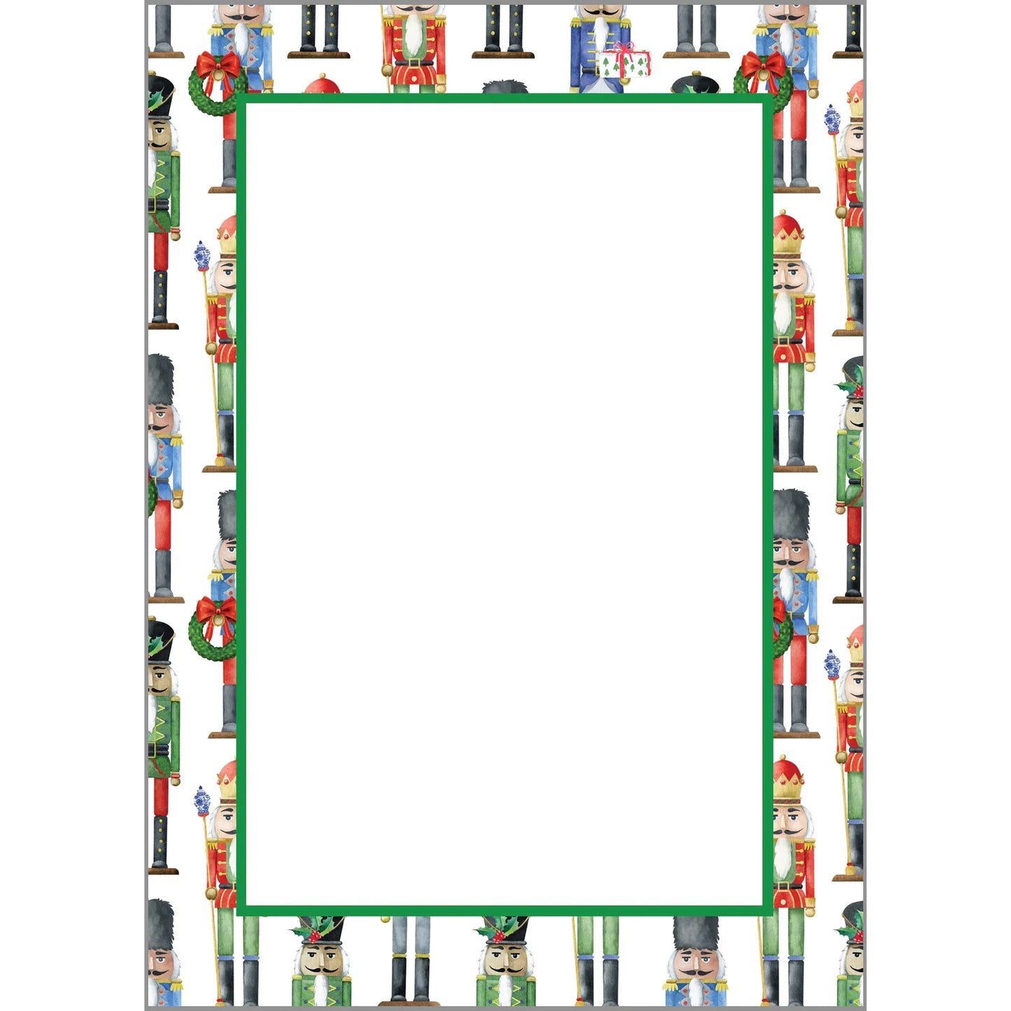 Nutcracker Pattern Notepad