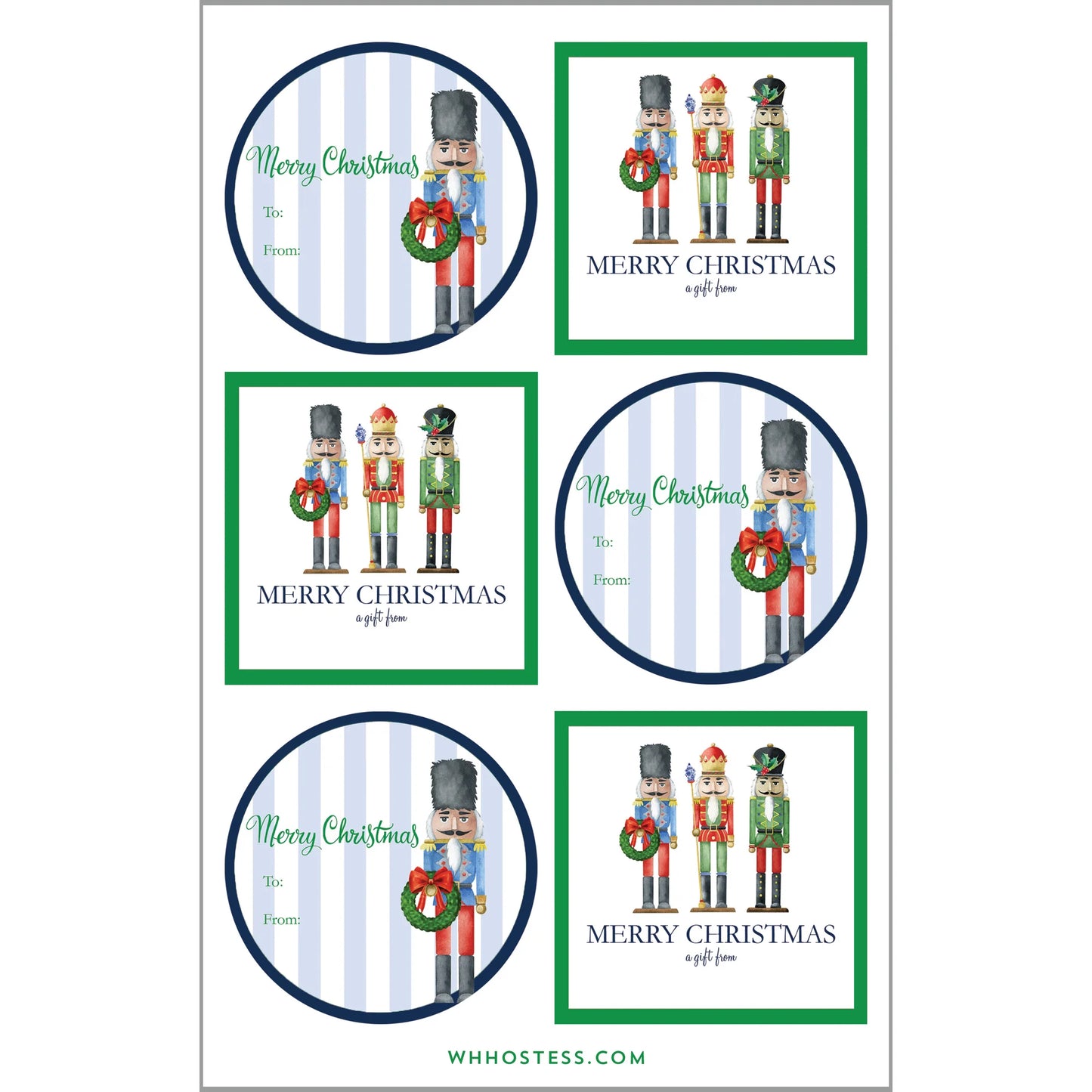 Nutcracker Sticker Sheet