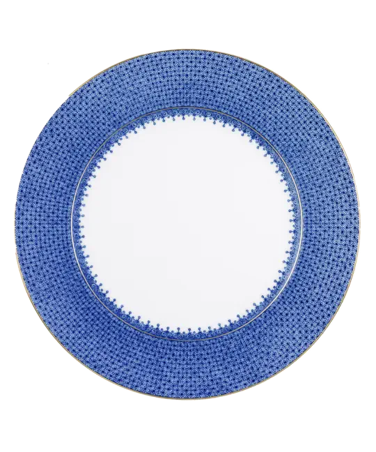 Blue Lace Service Plate