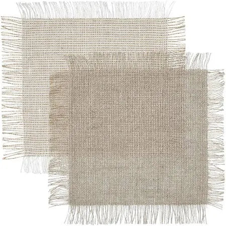 Gold Venice Napkins Fringe S/4