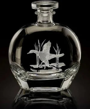 American Ducks Round Decanter