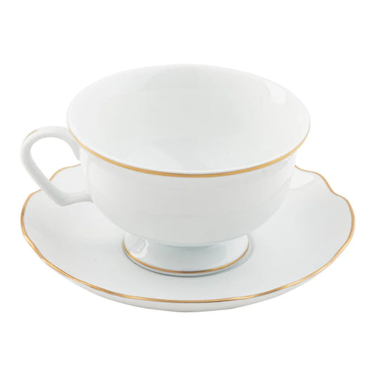 Georgian Gold Saucer