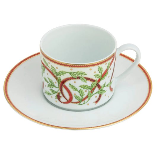 Winter Festival Teacup Saucer