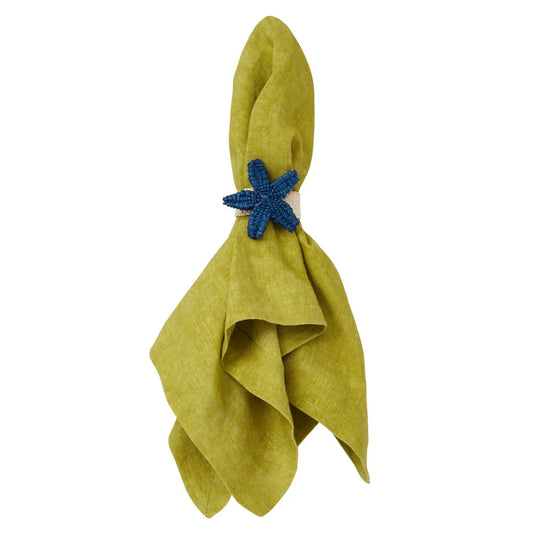 Green Seychelles Napkins S/4